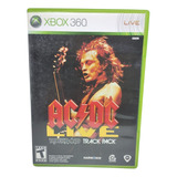 Acdc Live Rock Band Xbox 360 Jogo Original Mídia Física