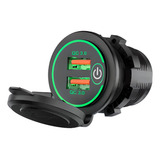 Acendedor De Cigarro 12v/24v 36w Usb Universal Caminhão