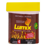 Acendedor Pastilha Para Carvão E Lenha Lumix Pote 85g 4 Unidades