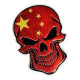Acessório Emblema Caveira Cranio China Moto Harley Davidson