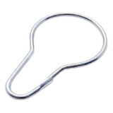 Acessorio Pendurar Argola Gancho Cortina Prod 100 Pç - 32mm