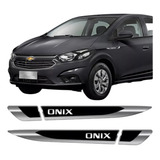 Acessórios Emblema Lateral Chevrolet Onix Resinado