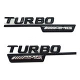 Acessórios Emblema Turbo Amg Mercedes Benz C180 C200 C300