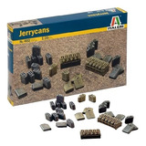Acessórios Para Diorama Jerrycans 1/35 Italeri 402