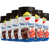 Achocolatado Em Pó Dietético New Choco Dark 210g - Kit Com 6