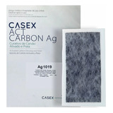 Act Carbon Ag 10,5 X 19cm Curativo De Carvão Ativado E Prata