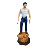 Action Figure Boneco Logan Wolverine Estatua