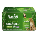 Açúcar Cristal Orgânico Com 50 Sachês - Native