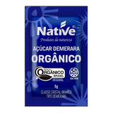 Açúcar Demerara Orgânico Native Caixa Com Sachês 200un De 5g