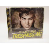 Adam Lambert Trespassing Cd Usado Deluxe 3 Bonus Imp. A 44