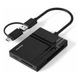 Adaptado Leitor De Cartão De Memória Usb 3.0 Cf Xd Ms Tf Sd