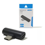 Adaptador 2 Em 1 Tipo C - Carregador E Fone P2