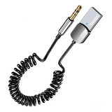 Adaptador 5.0 Bluetooth Receptor Toca Música No Carro P2