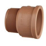 Adaptador 50mm Curto Pvc Com Bolsa E Rosca Soldável Durável