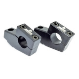 Adaptador Alongador De Guidão Avançado 28mm Biker Preto
