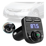 Adaptador Bluetooth Conversor Fm Universal Civic