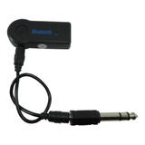 Adaptador Bluetooth Receptor Recarregável +adaptador P2-p10 
