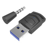 Adaptador Bluetooth Usb P/ Fone De Ouvido Sem Fio Ps4 Dongle