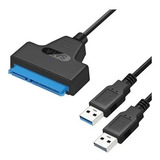 Adaptador Cabo Tipo Case Hd 3.0 Externo Sata 2,5 3,5 Ssd T38