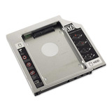 Adaptador Caddy Segundo Hd Ssd Sata P/ Notebook Drive 12,7mm