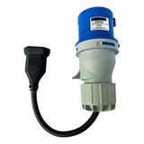 Adaptador Carregador Byd Portátil 20a Fêmea P 32a Industri