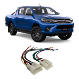 Adaptador Chicote Toyota Hilux 2004 A 2020 Multimídia Cd Som
