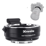 Adaptador Commlite Cm-ef-fx Lente Canon Ef/ef-s Fujifilm