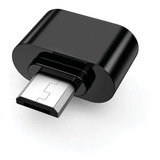 Adaptador Conector Otg Usb P/v8 Micro Usb Compatível Samsung