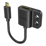 Adaptador Conector Smallrig 3021 Micro Hdmi P/ Hdmi C/ Trava