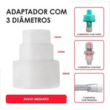 Adaptador Conector Traqueia Filtro Peep Cpap