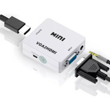 Adaptador Conversor De Vga Para Hdmi - Com Som Áudio