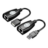 Adaptador Conversor Extensor Usb X Rj45