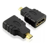 Adaptador Conversor Hdmi Fêmea X Micro Hdmi Macho 1080p 