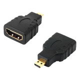 Adaptador Conversor Hdmi Para Micro Hdmi Banhado 4k