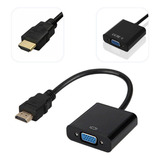 Adaptador Conversor Hdmi X Vga Para