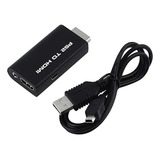 Adaptador Conversor Playstation 2 Ps2 P/ Hdmi Tv Monitor