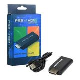 Adaptador Conversor Playstation 2 Ps2 P/ Hdmi Tv Monitor