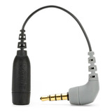 Adaptador De Cabo De Microfone Rode Sc4 3,5 Mm Trs To Trrs