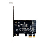 Adaptador De Cartão De Pci-e Pci Express 3.0 Portas 2 7pin