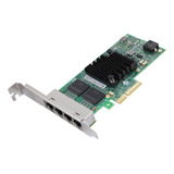 Adaptador De Desktop Pci-e De 4 Portas Para Servidor Gigabit