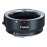 Adaptador De Lente Canon Ef/ef-s Para Câmeras Canon Eos M