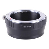 Adaptador De Lente Nikon Ai Para Câmeras Blackmagic M4/3 (ni