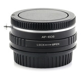 Adaptador De Lente Sony Alpha A-mount P/ Canon Eos Ef / Ef-s