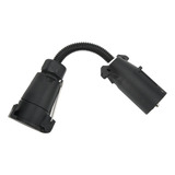 Adaptador De Plugue De Reboque Redondo De 7 Vias, Conector D