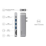 Adaptador Dodocool Hub Macbook Pro Usb Tipo C 4k Hdmi