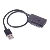 Adaptador Drive Dvd Cd Mini Sata Slimline Para Usb