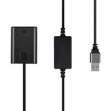 Adaptador Dummy Bateria Np-fw50 Usb Decodificado Para Power 