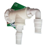 Adaptador Duplo Reto Máquina Lavar Amanco (1 , 3/4 Ou 7/8)