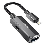 Adaptador Duplo Usb Ligtning Compatível Com iPhone iPad Hd