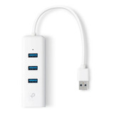 Adaptador Ethernet Rj45 Gigabit Hub Usb 3.0 Tp-link Ue330 3p